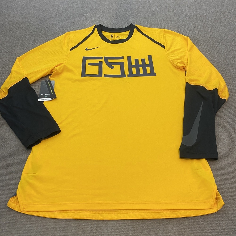 Nike NBA Golden State Warriors 2017 City Edition Shooting Shirt Small 941278-739